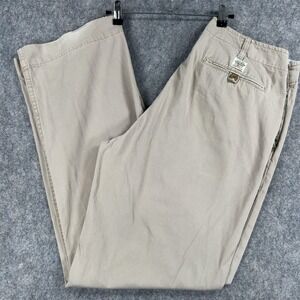 Polo Jeans Company Ralph Lauren Pants Mens 34 (Fits 33x32) Beige Chino Casual